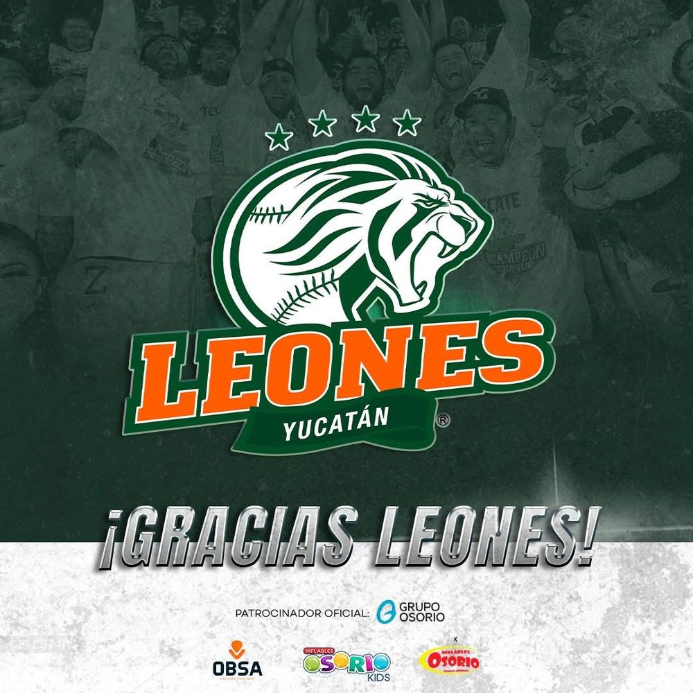 Ejemplo: equipo deportivo Leones Yucatán