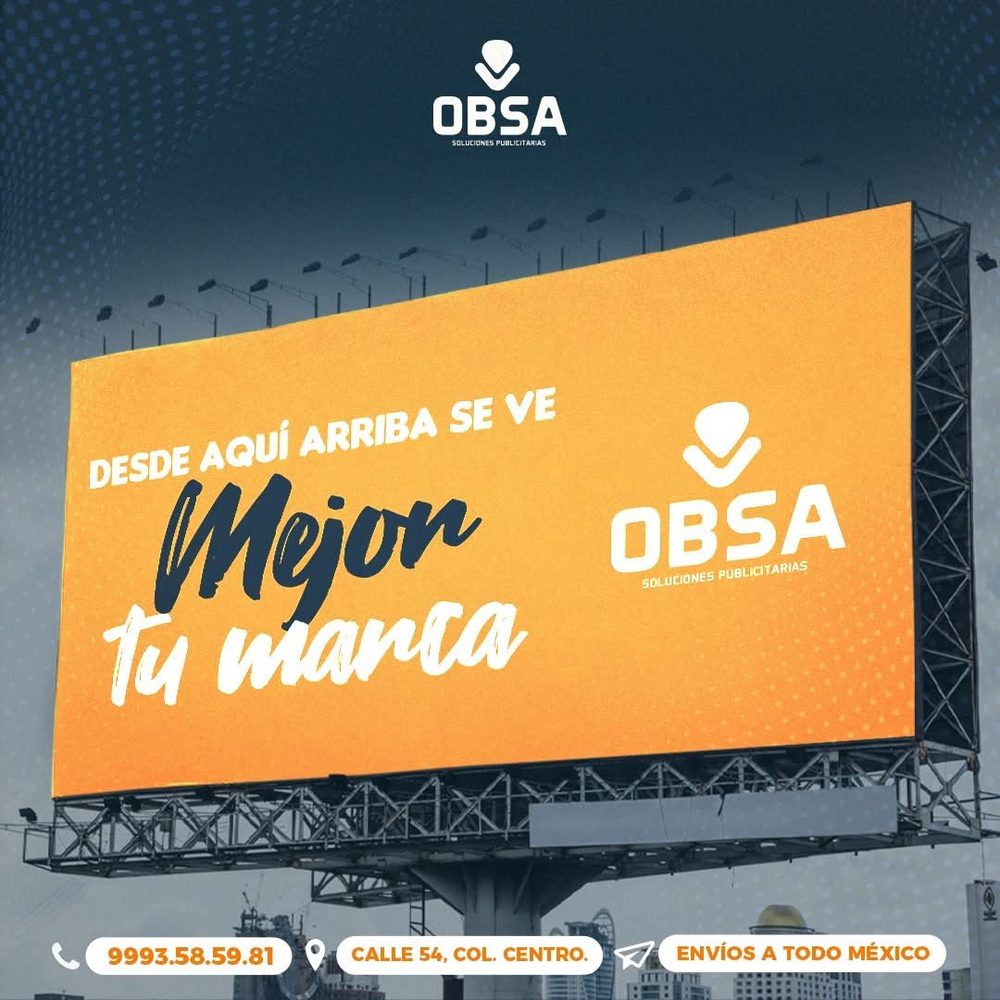 Ejemplo: publicidad exterior OBSA